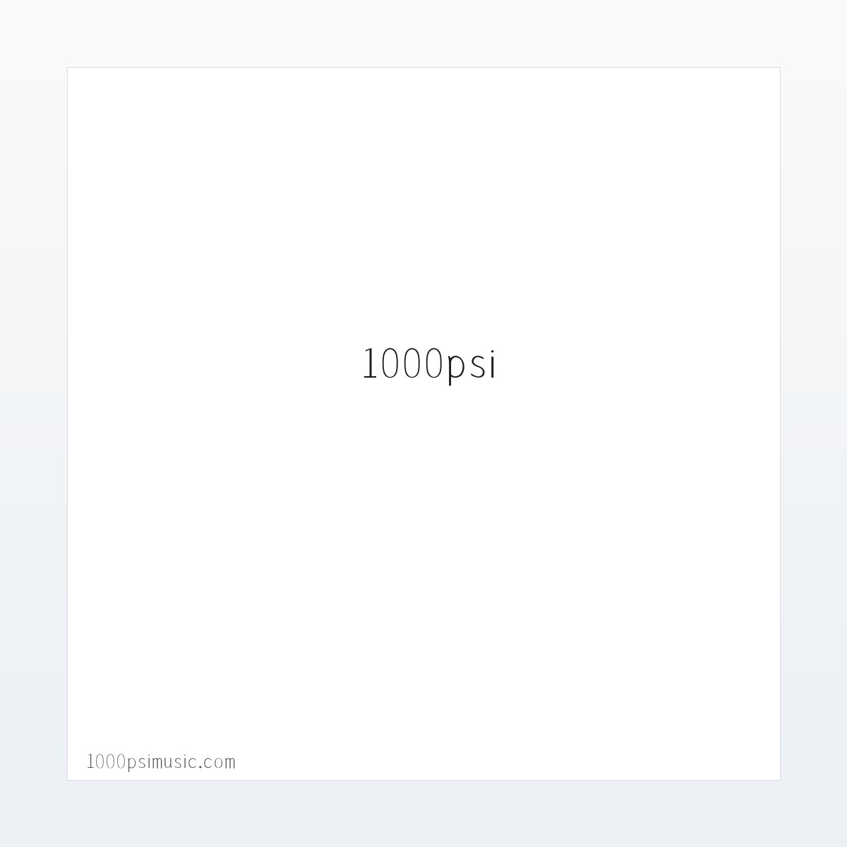 1000psi 方图